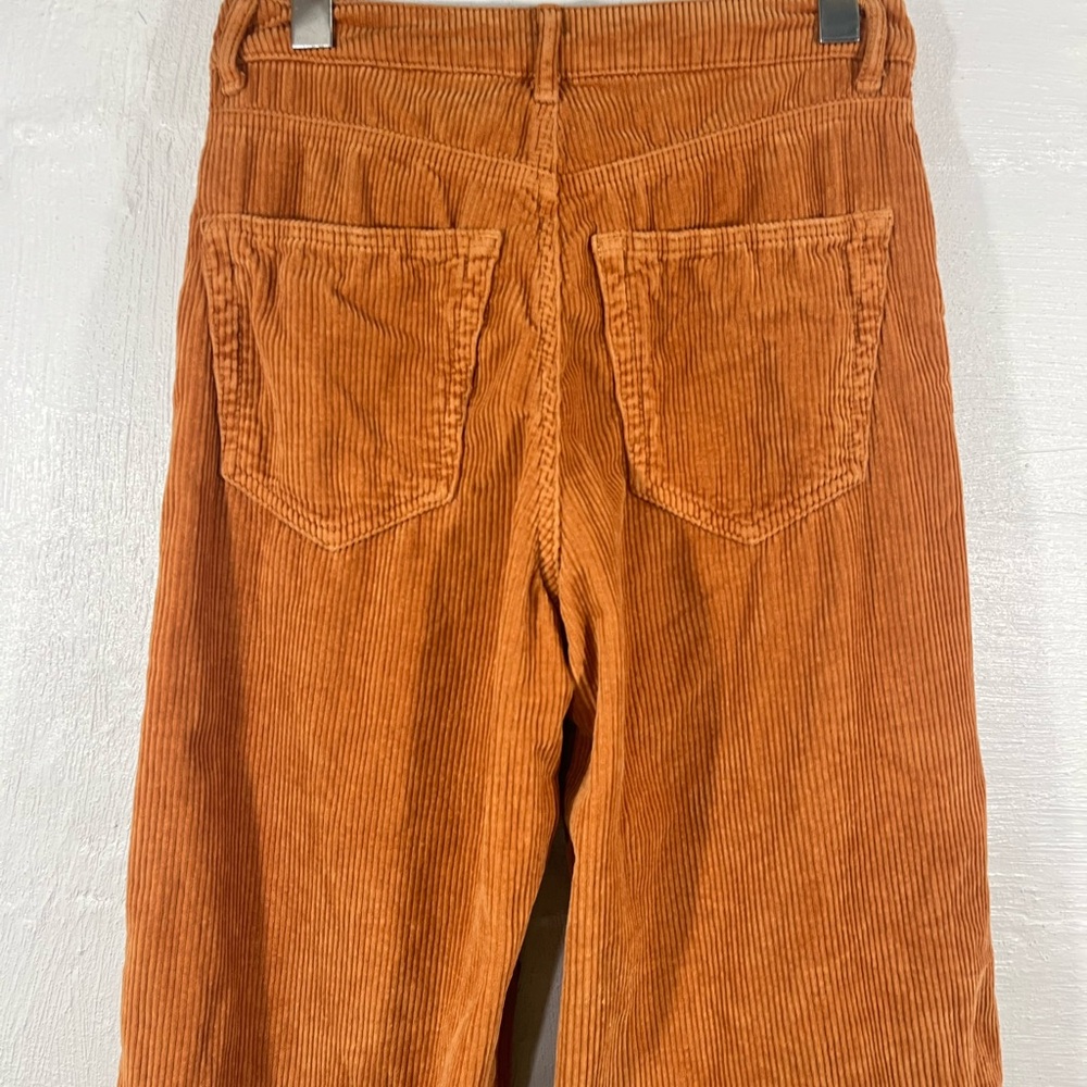 TOPSHOP MOTO CROP CORDUROY PANTS (a369) - Picture 7 of 11